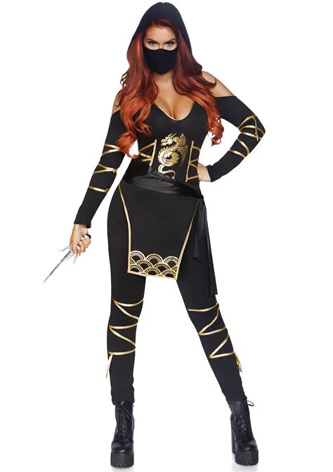 Stealth Ninja Costume, Women's Halloween Costumes | Leg Avenue