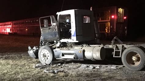 Amtrak train strikes dump truck stalled out on tracks in West Virginia ...