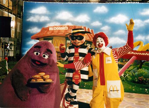 Grimace Hamburglar