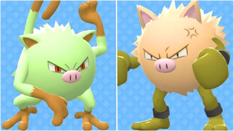 FULL MANKEY EVOLUTION TEAM! Shiny Mankey, Shiny Primeape - How To Use ...