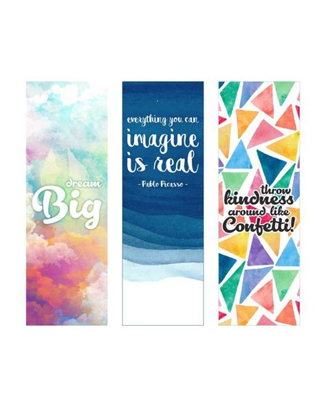 Free Printable Inspirational Quote Bookmarks - The Cottage Market ...