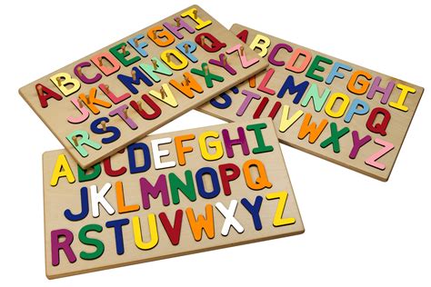 Wooden Alphabet Puzzle - South Bend Woodworks | Abc puzzle, Wooden ...