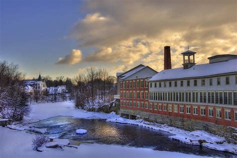 Milford New Hampshire Oval by Joann Vitali