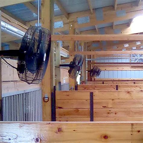 The BEST Fan for Horse Stalls