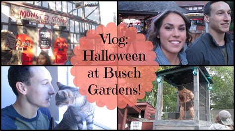 Vlog: Halloween at Busch Gardens| KelsieJoyVlogs | Vlogging, Busch ...