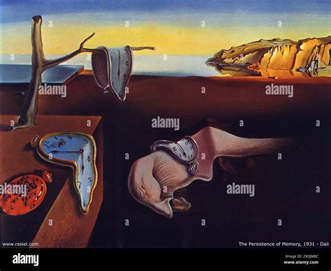 Salvador Dali - Persistence Of Memory Stock Photo - Alamy