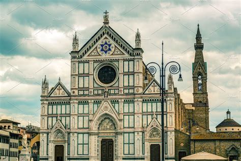 Basilica of santa croce florence featuring ancient, attraction, and ...