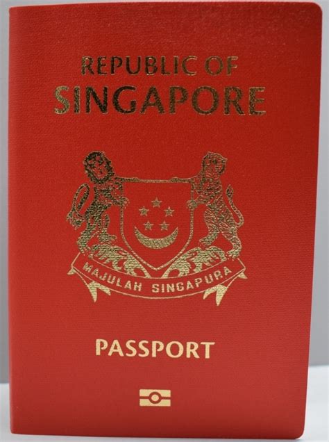 Singapore new biometric passport with enhanced security