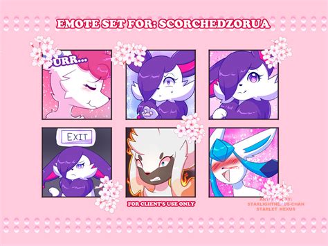 [Comm] Ruby Emotes September by StarletNexus on DeviantArt