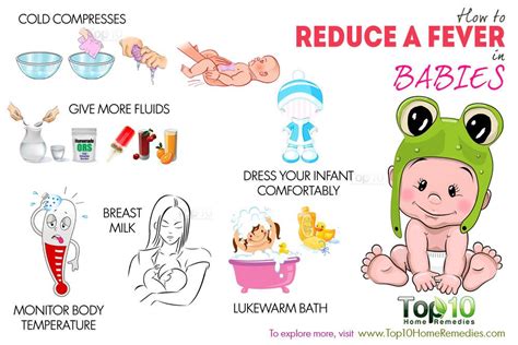 How to Reduce a Fever in Babies | Top 10 Home Remedies