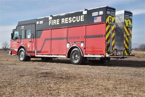 Kearney, NE Fire Department Heavy Rescue Truck #1019 - SVI Trucks