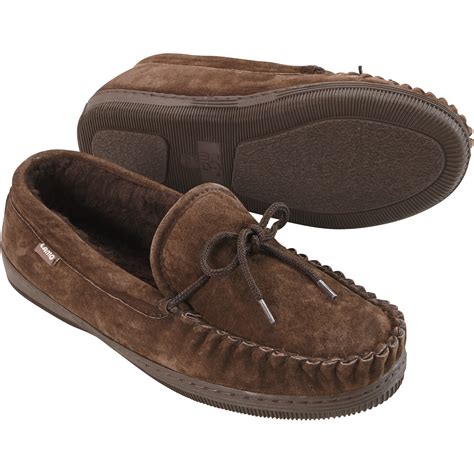 Men's Fleece Slipper Moccasins —Size 9, Model# 2577SZ | www.kotulas.com ...