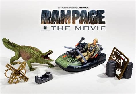 Rampage Movie Toys Exclusively At Wal-Mart