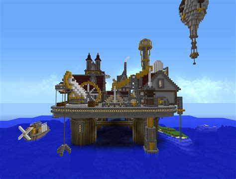 Minecraft - Steampunk City 4 by Virenth on DeviantArt