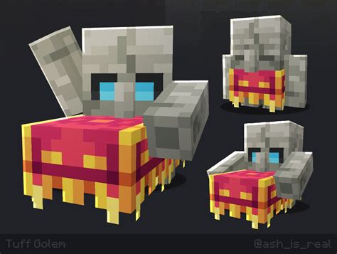 Tuff Golem I made for a mod :D : r/Minecraft