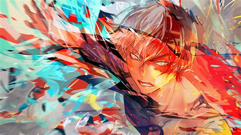 Shoto Todoroki - My Hero Academia 4K Ultra HD Wallpaper