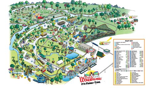 Dutch Wonderland - Park Map | Dutch wonderland, Best amusement parks ...