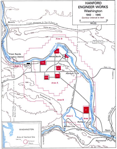 Hanford Map