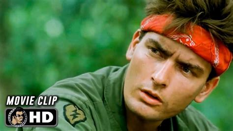 PLATOON Clip - "Hard & Dry" (1986) Charlie Sheen - YouTube