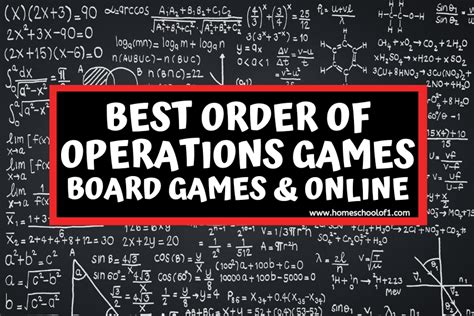 8 Best Order of Operations Games in 2024