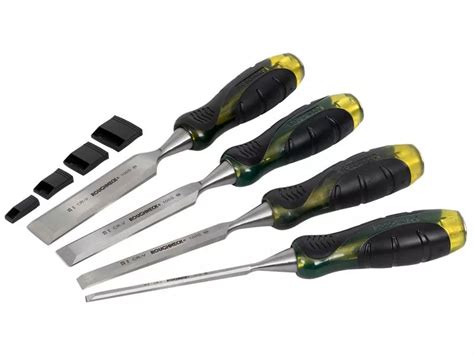 Roughneck Professional Bevel Edge Chisel Set, 4 Piece| Carey Tools