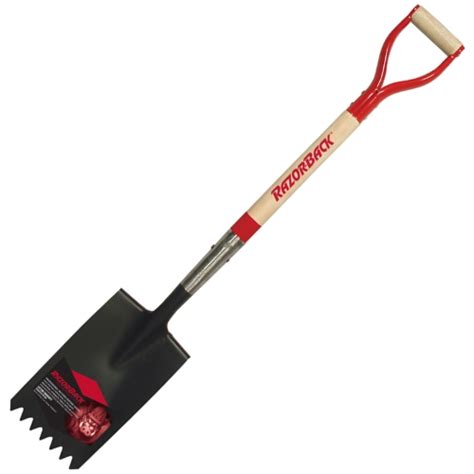 Razor-Back 46142 Short D-Handle Roofing Shovel Shingle Remover, Spade w ...