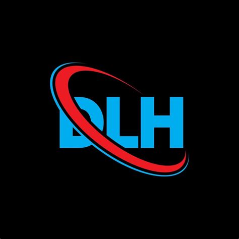 DLH logo. DLH letter. DLH letter logo design. Initials DLH logo linked ...