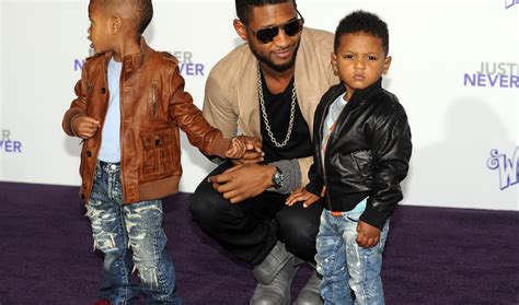 Baby mama drama: Usher wins control of his two kids from ex-wife | The ...