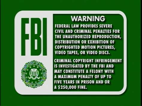 DiC Home Entertainment Warning | The FBI Warning Screens Wiki | Fandom