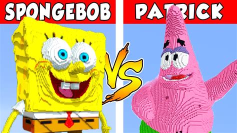 SPONGEBOB vs PATRICK – PvZ vs Minecraft vs Smash - YouTube