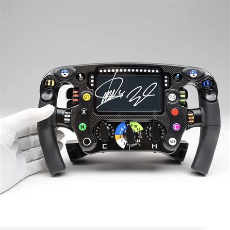 Mclaren MCL36 Full-Size Steering Wheel Model Signed By Lando Norris and ...