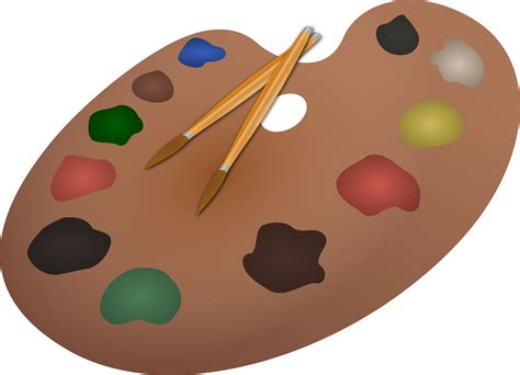 Paint Palette PNG HD PNG, SVG Clip art for Web - Download Clip Art, PNG ...