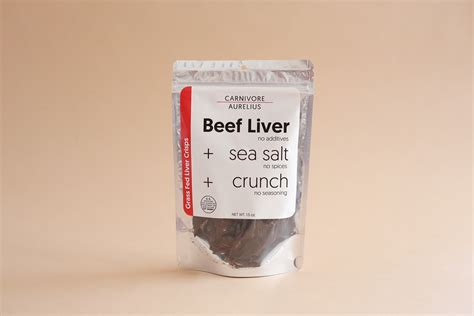 Beef Liver Crisps – Carnivore Aurelius