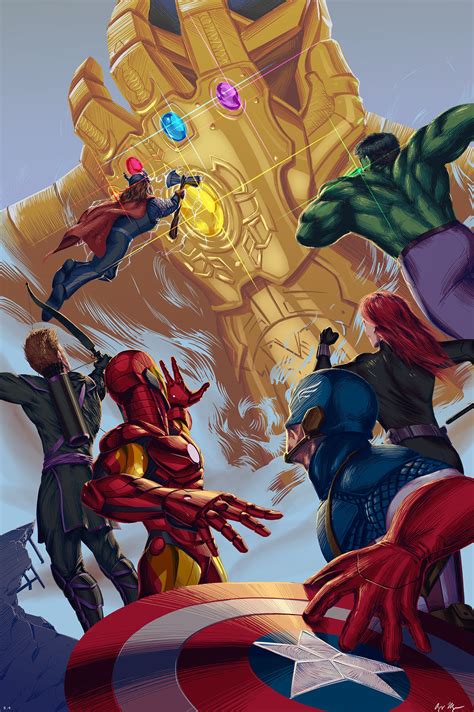 "Avengers" fan art by Aziz Mbye : r/marvelstudios