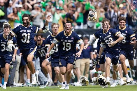 Notre Dame Beats Duke, Wins First Men's Lacrosse Championship