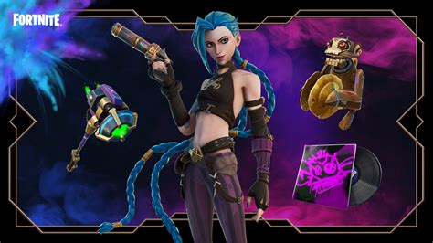 Fortnite Jinx Skin Arrives As Epic And Riot Announce Major Partnership ...