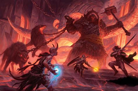 Tumblr | Dungeons and dragons, Fire giants, Fantasy artwork