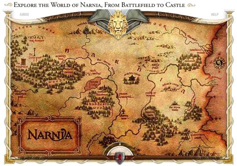 Interactive Narnia Map Now Available - NarniaWeb