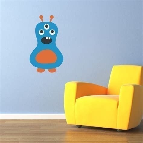 Monster Wall Decal Monster Wall Art Children Wall Decals | Etsy ...