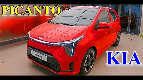 2024 KIA PICANTO NEW - exterior & interior overview - YouTube