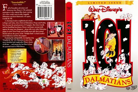 101 dalmatians - Movie DVD Scanned Covers - 219101 Dalmations :: DVD Covers