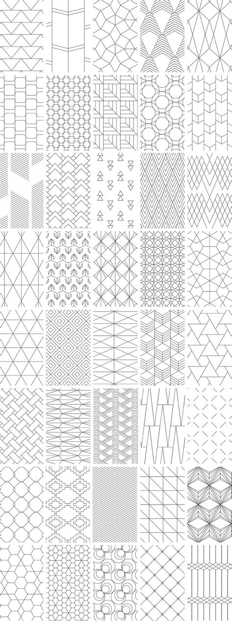 Geometric Line Patterns