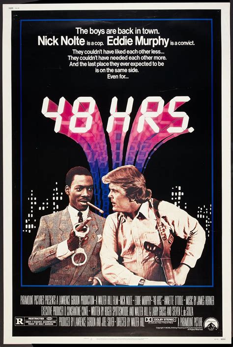 48 HRS (1982) | Original movie posters, Best movie posters, Hollywood ...