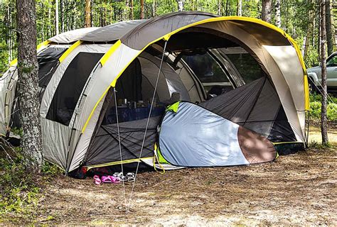 6 Person Camping Tent For Sale - 6 Person Dome Camping Tent w/ Extended ...