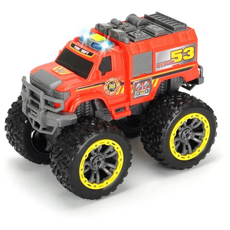 Dickie Toys Light and Sound Action Fire Truck - Walmart.com