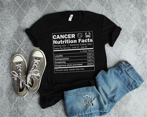 Cancer Shirt Cancer Zodiac Shirt Cancer Gift Cancer | Etsy