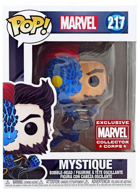 Funko Marvel X-Men POP Marvel Mystique Vinyl Figure 217 Wolverine - ToyWiz