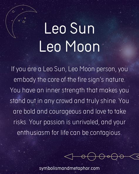 12 Leo Sun Leo Moon Personality Traits