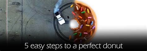 5 easy steps to a perfect donut