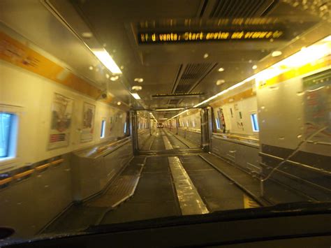 Driving down inside the Eurotunnel train | Flickr - Photo Sharing!